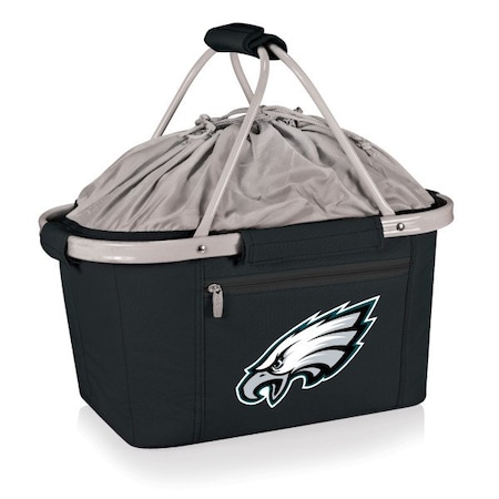 Picnic Time Family Of Brands NFL Philadelphia Eagles - Metro Basket Collapsible Cooler Tote 645-00-175-244-2