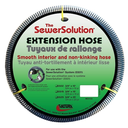 Baystate Valterra  25 ft. Sewer Solution Extension Hose VA322726