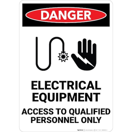 Creative Safety Supply Wall Sign, 27 in Height, 36 in Width, Vinyl and permanent pressure sensitive adhesive WS29022-36-PS