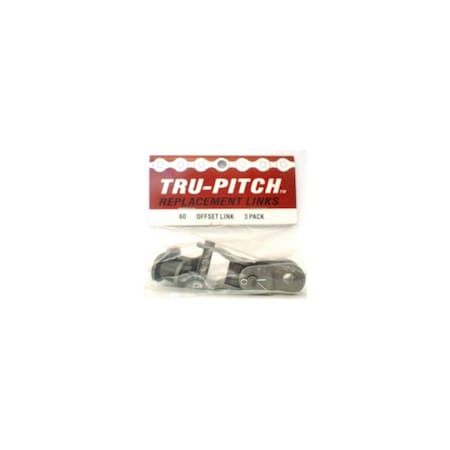 Tru-Pitch OffSet Connecting Link, #60, 3PK THL60-3PK