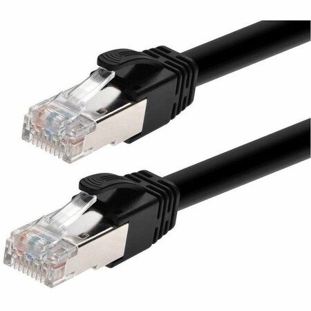 Monoprice Cat6A 2ft Black PoE Patch Cable_ 100W_ PoE + IEEE 802.3af/at/bt_ UTP_ 22AWG_ 500MHz_ Pure 44670