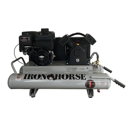 Iron Horse 10 Gallon Compressor With Briggs & Stratton Engine IHTT60G-BS