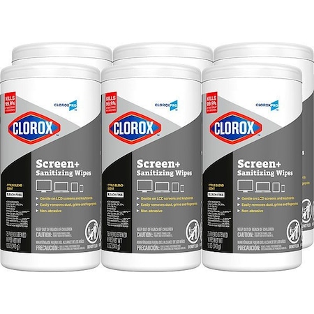 Clorox Screen Wipes, PK6 60724