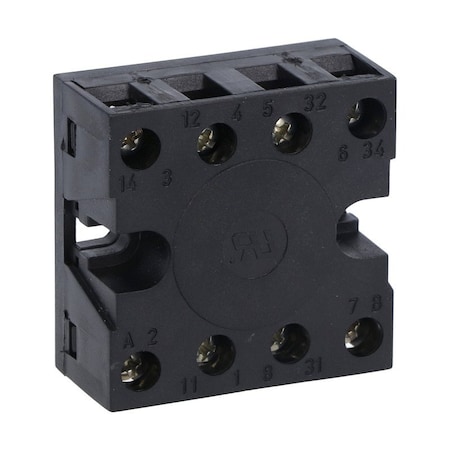 Lovato Screw Terminal 8-Pin Socket 31L48P8