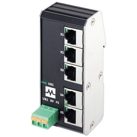 Murrelektronik Ethernet Switch, IP20,100 mbps 58900