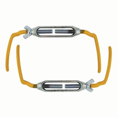 Jorgensen Laboratories Connecting Rods for MB Spinal Brace, 3/8", 7"-10" length J1240C