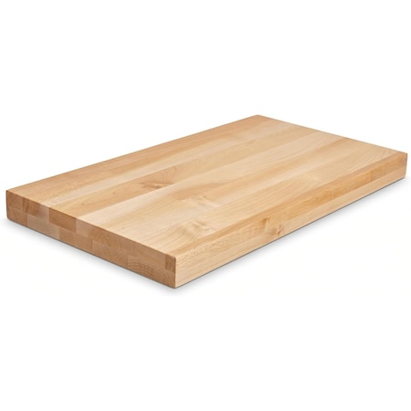 Amgood 24 in. x 12 in. x 1.5 in. Solid Maple Butcher Block Countertop AMG MWTT-2412T-Z