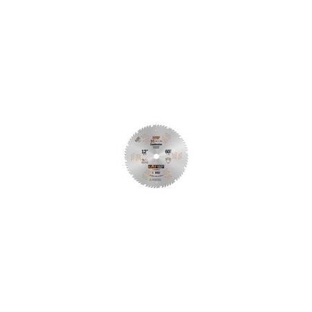 Cmt COMBINATION 12inx0.102in/0.071inx1in T=60 ATB+FLAT 256.060.12