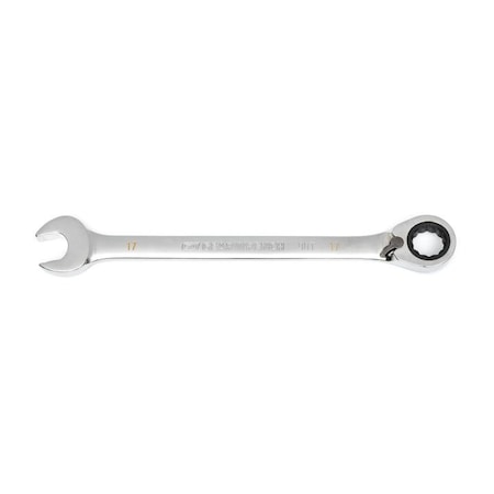 Gearwrench 17mm 90-Tooth 12 Point Reversible Ratcheting Wrench 86617