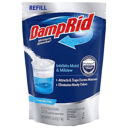 Damprid Dehumidifier, Bag, 250 sq ft, 42 oz FG30FFESB