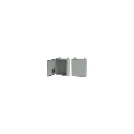 Nvent 24 in x 16 in x 6 in NEMA 12/13 Steel Wall-Mount Enclosure A24H16ALP