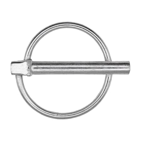 Auveco 1/4in O.D. x 2 1/8in Long Lynch Pins with Rings, 10PK 11736