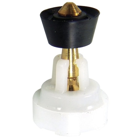Danco Faucet Spray Diverter, BrassPlasticRubber, For DeltaPeerless Single Handle Kitchen Sink Faucets 80093E