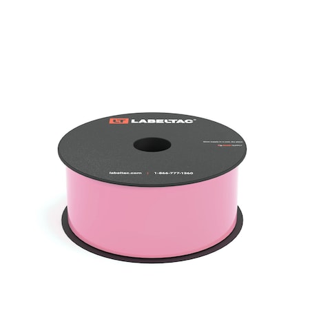 Labeltac LabelTac 4 and Pro Model High Performance 10-Year Vinyl Supply 2in x 150ft, Pink LT212HP