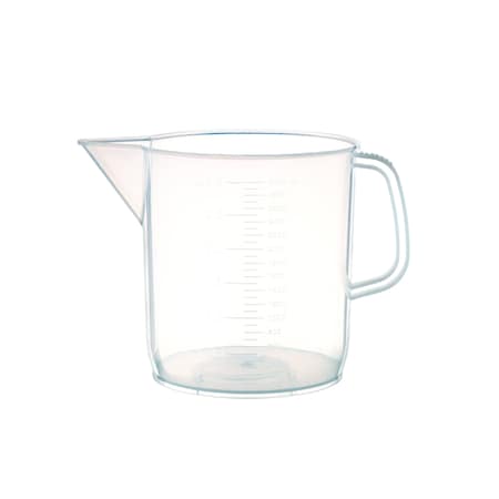 United Scientific Beakers With Handle, Short Form, Pp, PK 6, 3000 mL / 6 PK 81124