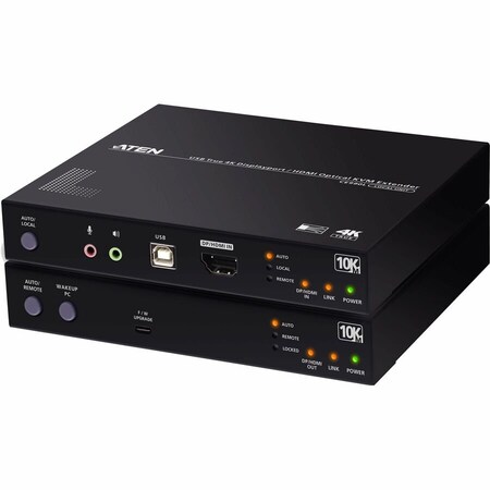 Aten USB TRUE 4K DISPLAYPORT/HDMI OPTICAL KVM - TRUE 4K UP TO 10KM OVER FIBER CE990