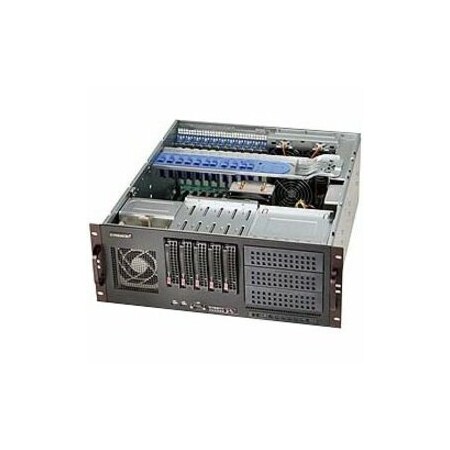 Supermicro SuperChassis 600W 4U Rackmount Server Chassis (Black) CSE-842XTQ-R606B