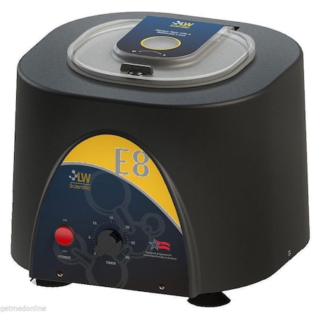 Lw Scientific USA E8F FIXED Speed, 8-place angled, 3-15ml, 3500, timer, 90-240v LW330605