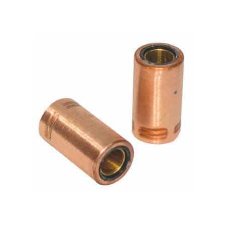 Best Welds Insulator, Coarse Thread, Copper, 400 A, For, Tweco Style No 4 MIG Guns, 2PK 900-34CT