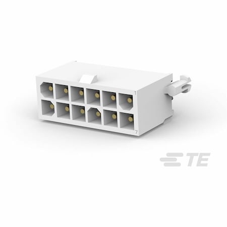 Te Connectivity AGASTAT Power Connector 12 Contacts Male Solder Termina 1-770621-1