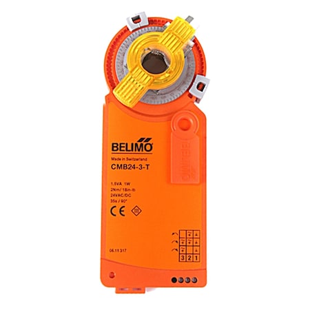 Belimo Act 24vac/dc 18inlb 2-10V Cbl CMB24-SR-R