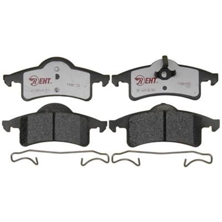 R/M Brakes RM Brakes EHT791H 1999-2004 Jeep Grand Cherokee Brake Pad Set R53-EHT791H