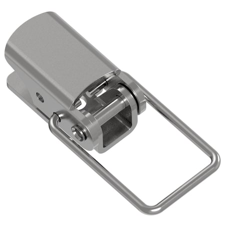 Southco Toggle Style Draw Latch, Small Size, Concealed Mount, Steel, Zinc Plate, Bright chromate TL-20-201-07