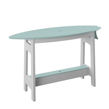 Polybird SURFBOARD TABLE 48".    SAGE AND WHITE POLYBIRD P87-R