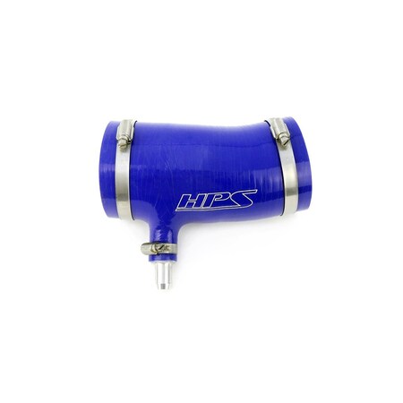 Hps Performance High Temp Reinforced Silicone Air Intake Hose Kit, Blue,  57-2123-BLUE