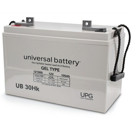 Zoro Select Sealed Lead Acid Battery, 12VDC, 8.23" H D5874