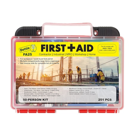 Dottie 50-Person First Aid Kit FA25