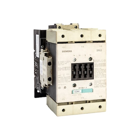 Siemens power contactor AC-3e/AC-3 115 A 3RT1054-1AR36