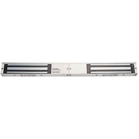 Alarm Controls Magnetic Lock - 12 V DC, 24 V DC - 600 lb Holding Force - Aluminum 600DDURO
