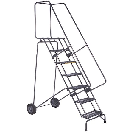 Ballymore Rolling Ladder, Steel, 70 in.H FAWL-7-G
