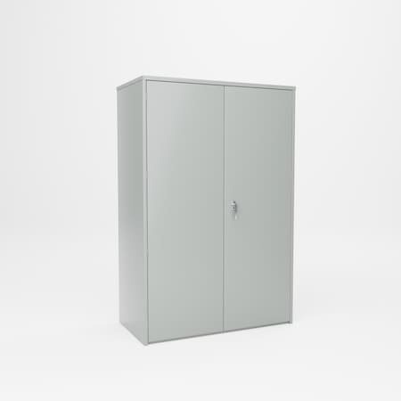 Pucel Wardrobe Locker with 4 Drawers, 48 in W x 72 in H x 24 in D, With Padlock Hasp, Putty WSC-4872-24-4D-HASP