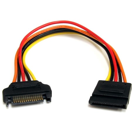 Startech.Com 8IN 15 PIN SATA POWER EXT CABLE SATAPOWEXT8