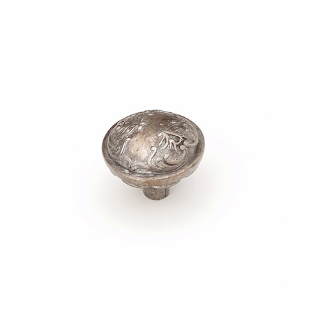 Schaub 1-1/4in Cantata Cabinet Knob Monticello Silver Finish 994-MSL