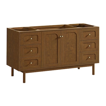 James Martin Vanities Laurent 60" Single Vanity Cabinet, Honey Oak 545-V60S-HNO