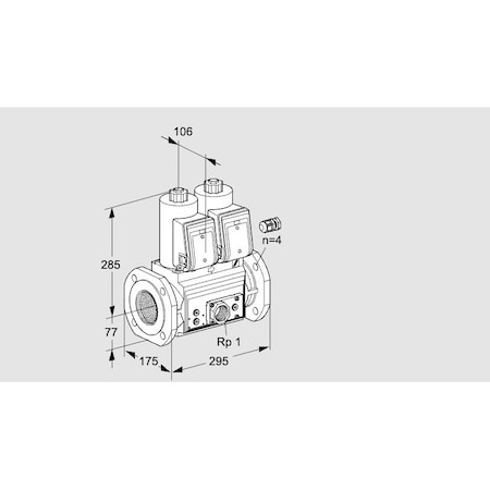 Honeywell Kromschroder VCS665F05NNKR3E/PPEP/PPPP KS88203950