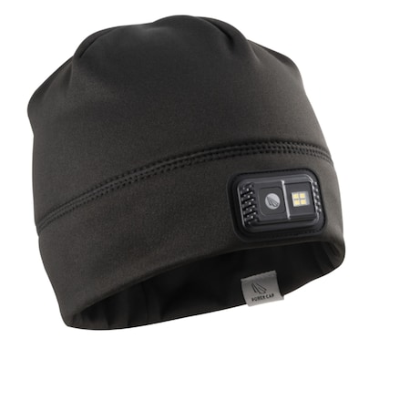Panther Vision POWERCAP 2.5 Rechargeable LED Beanie, Black Compression Fleece LCBR-3440