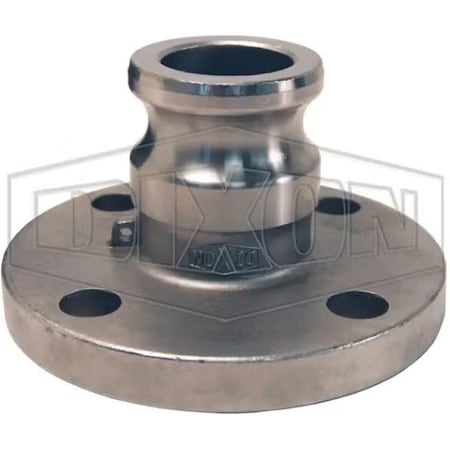 Dixon Cam and Groove Adapter, 3 in, Adapter x Class 150 Flange, 316 SSss Steel 300-AL-SS