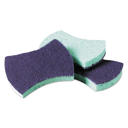 Scotch-Brite Professional Power Sponge No 3000, 2.8 x 4.5, 0.6" Thick, Blue/Teal, PK20 3000