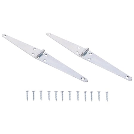 Prosource Strap Hinge, 1.8 mm Thick Leaf, Steel, 180 Range of Motion LSH-Z06-C2PS