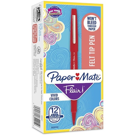 Sanford Red Marker Pen, Medium Tip 8420152