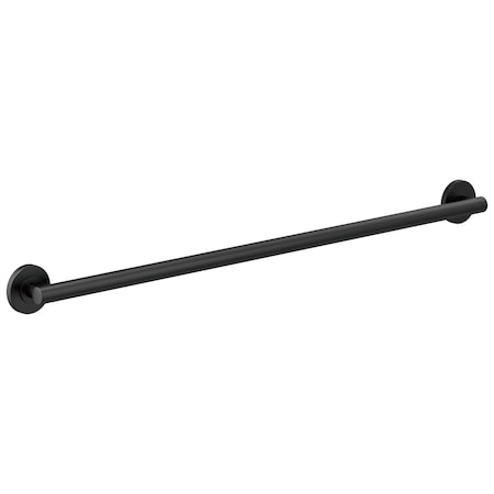 Delta Grab bar, 2.84 L, Zinc, Matte Black 41842-BL