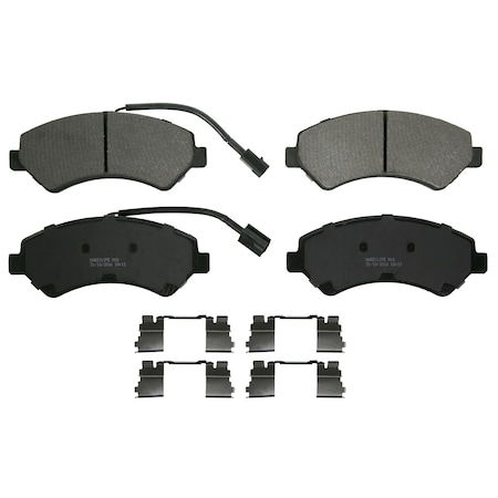 Wagner Brake QuickStop Front Disc Brake Pad Set Semi-Metallic,  ZX1540