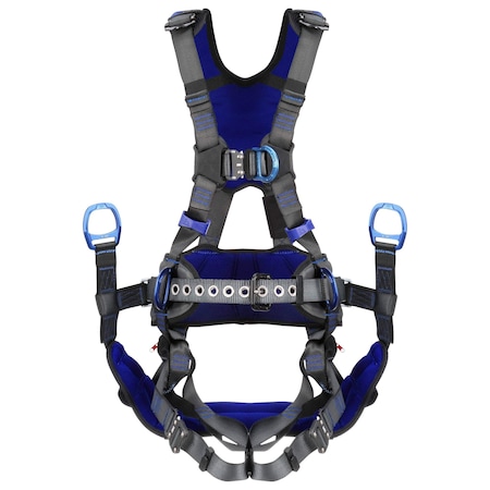 3M Dbi-Sala X300 Fall Protection Harness, 3XS/2XS, 420 lb, Quick-Connect Chest/ Quick-Connect Leg Straps 1403241