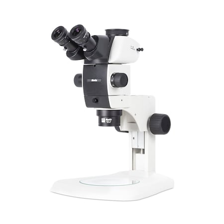 Motic Instruments Usa SM7TR-P A1X Trinocular Stereo Microscope, Plan Achromat Obj 1X, Standard Large Plain Stand 1100201800021