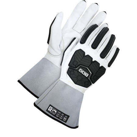Bdg Cut-Resistant Leather Gloves, Cut Level A6 , L 1 PR 20-1-5005-L