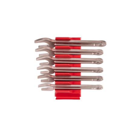 Tekton Service Wrench Set with Modular Organizers, 6-Piece (19 - 24 mm) WSE95200